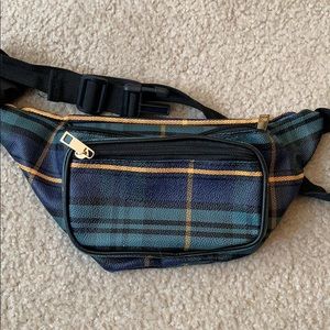 Plaid Fanny Pack